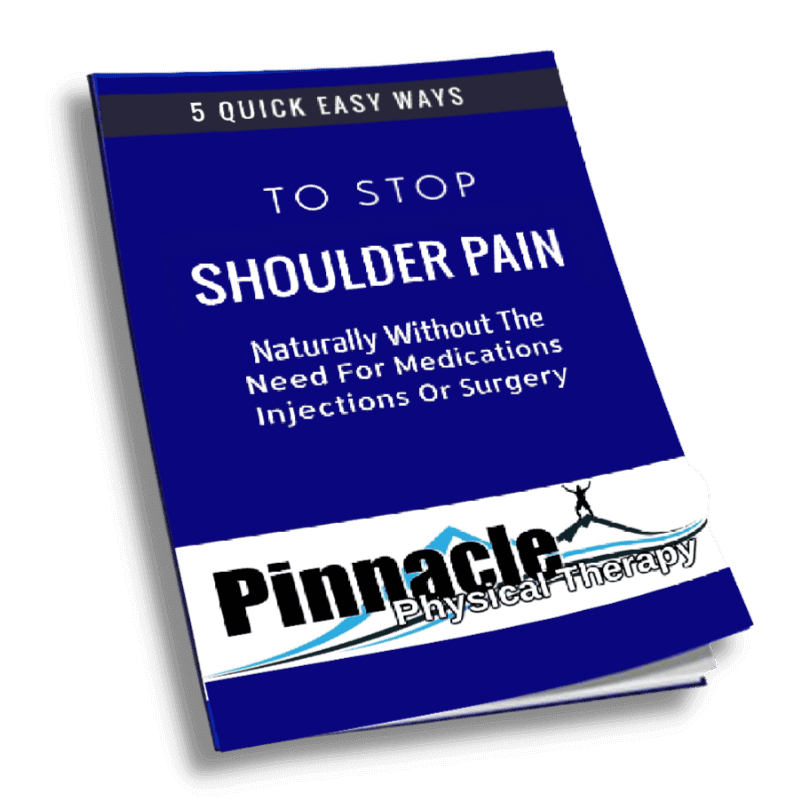 stop shoulder pain pinnacle physical therapy book